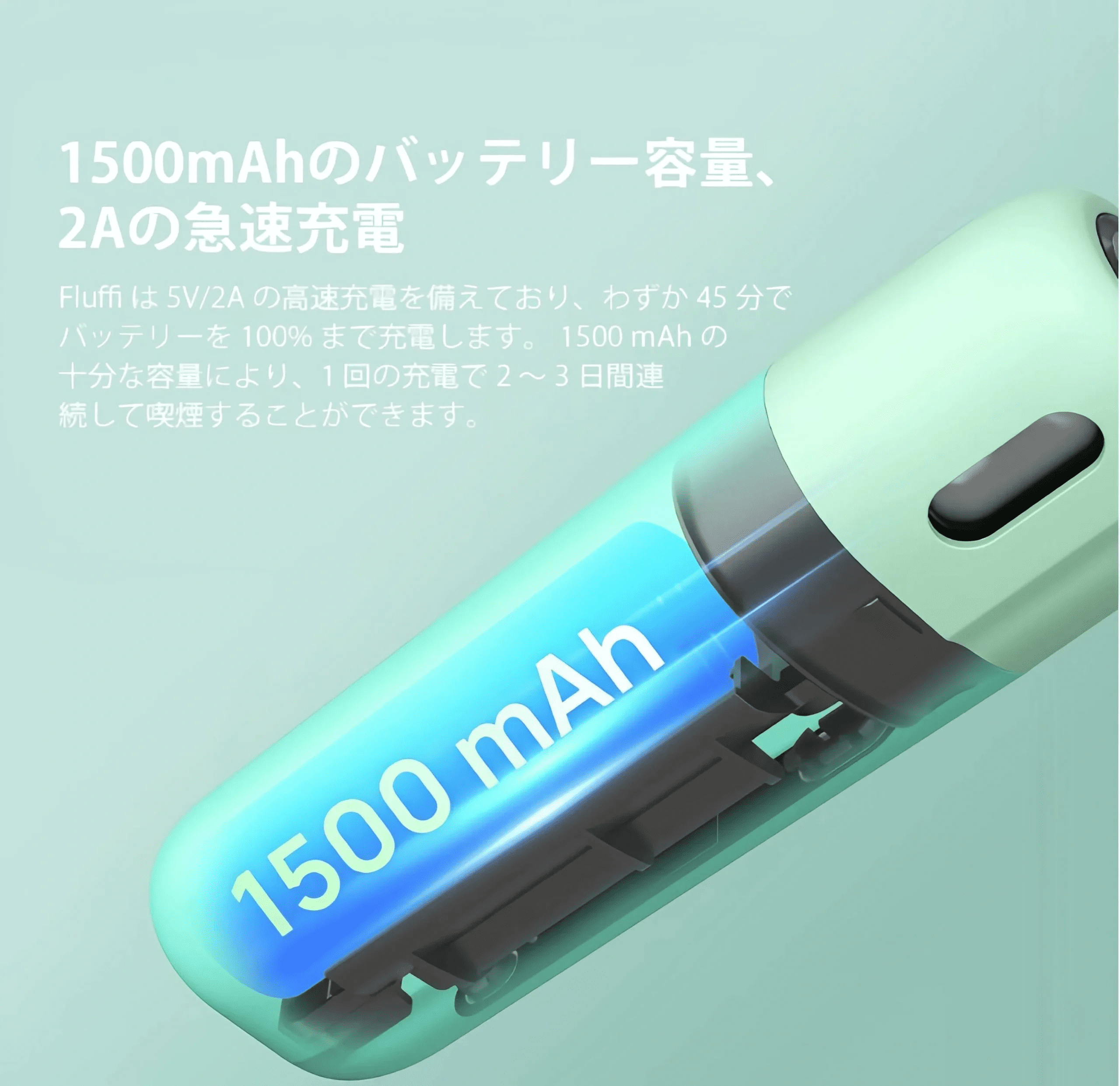 ASPIRE FLUFFI 酪梨妹妹註油主機套組