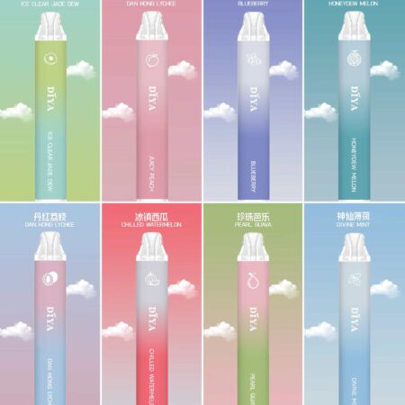 全新上市 叮啞 DIYA 7500 puffs 抛棄式電子煙-超高CP拋棄式-全新無涼麝香葡萄上市