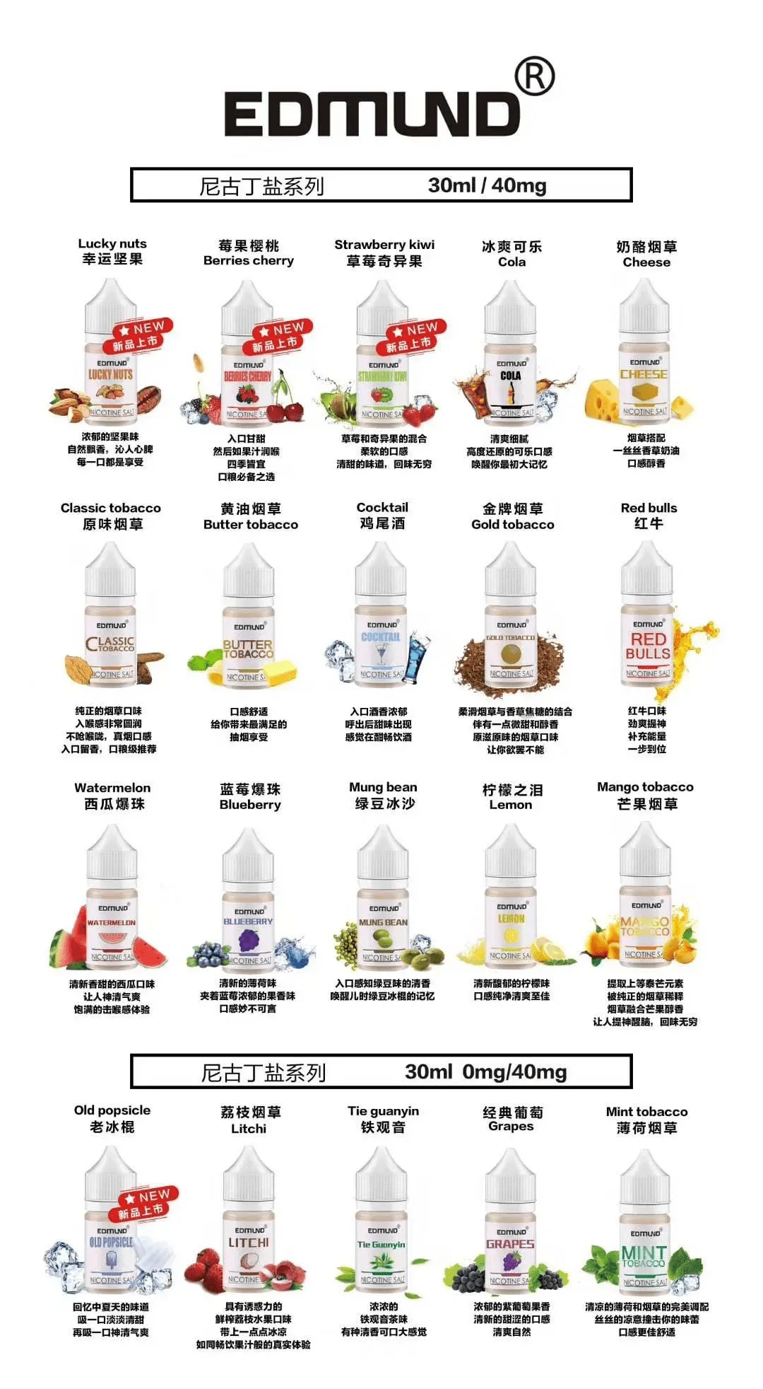 Edmund煙油 欧姆小煙油