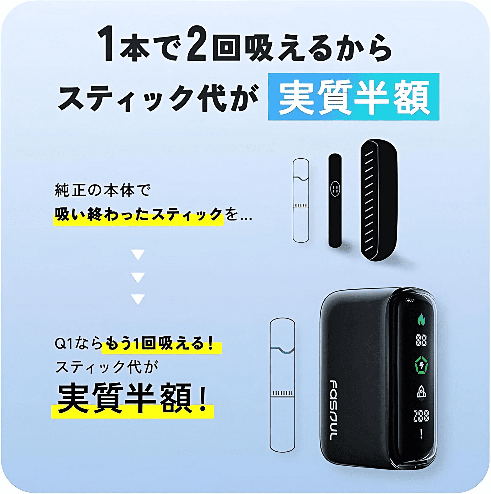 Fasoul Q1 加熱煙機