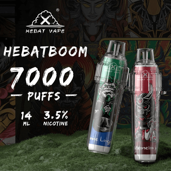 HEBAT BOOM 7000 PUFFS 喜貝抛棄式電子煙