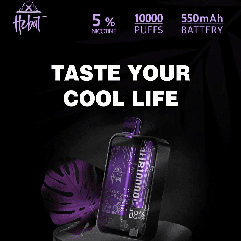 Hebat 10000 puffs喜貝一次性電子煙