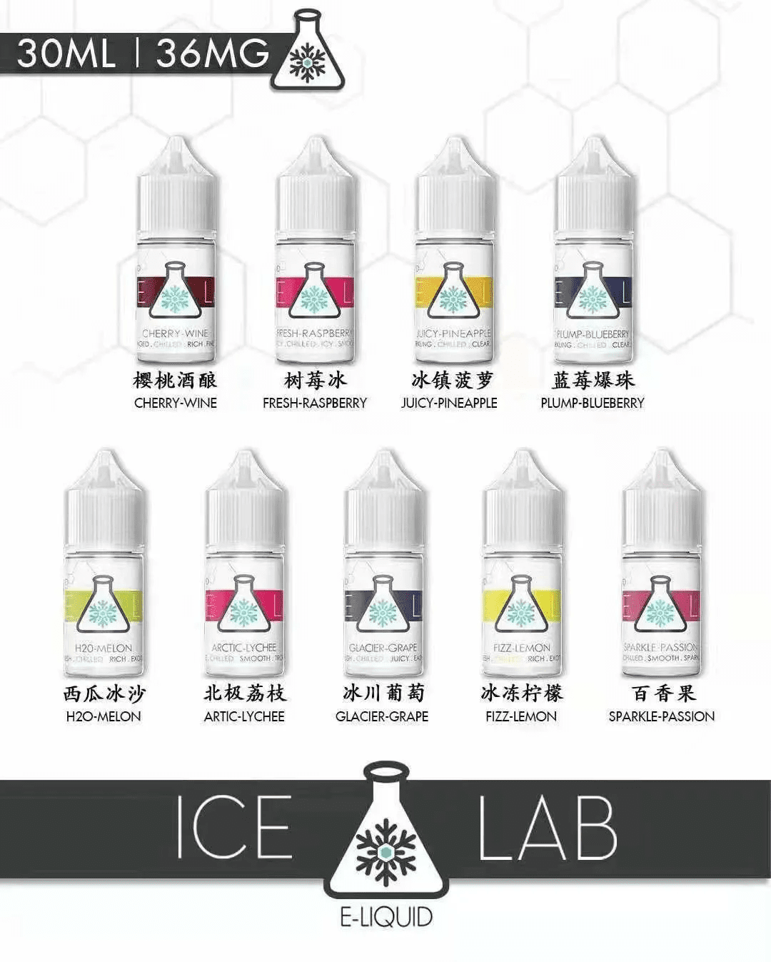ICE LAB煙油 冰凍實驗室小煙油