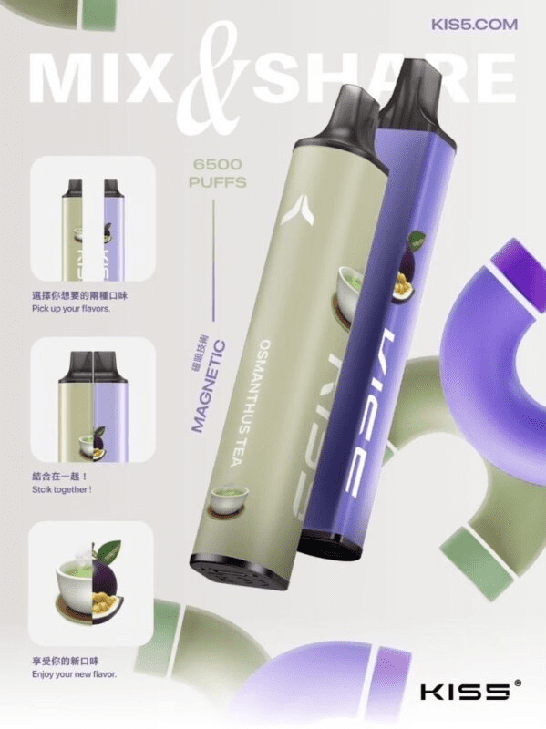 KIS5 6500 Puffs 鎧斯5號