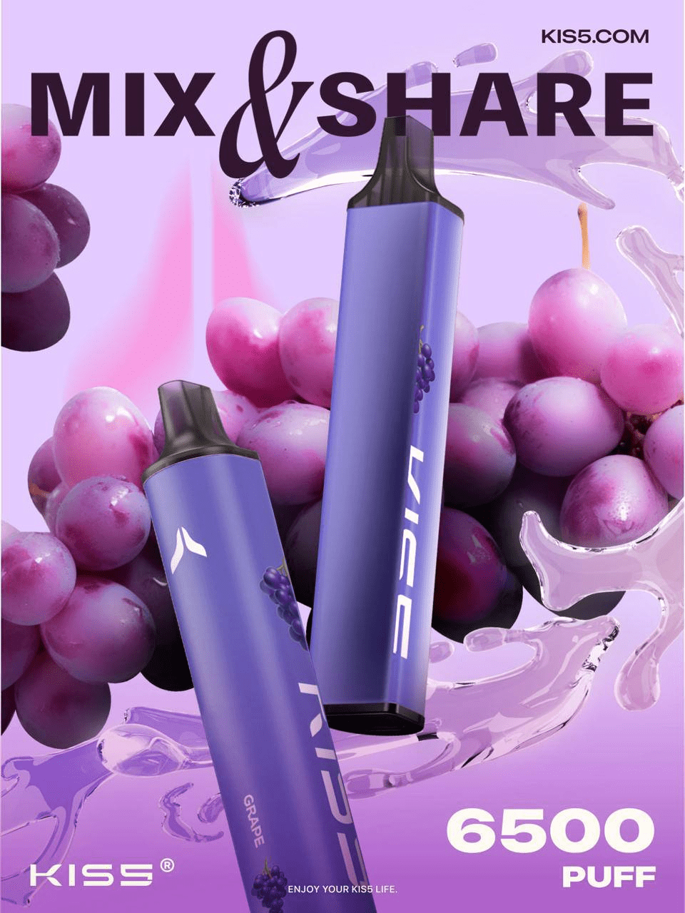 KIS5 6500 Puffs 鎧斯5號