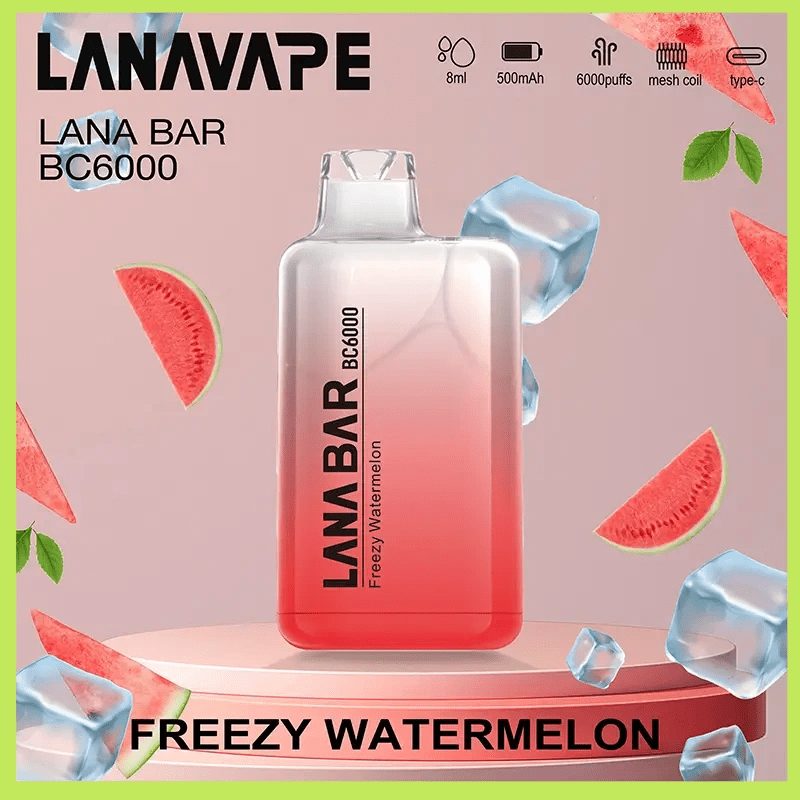 LANA Bar BC 6000 Puffs 拋棄式電子煙