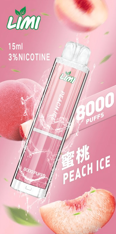 LIMI 8000 puffs 發光拋棄式電子煙