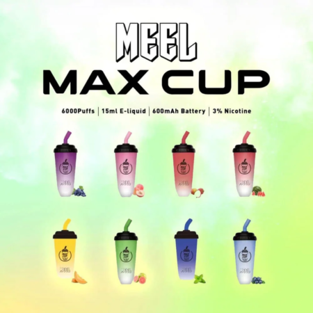 MEEL奶茶杯 6000 PUFFS 拋棄式電子煙