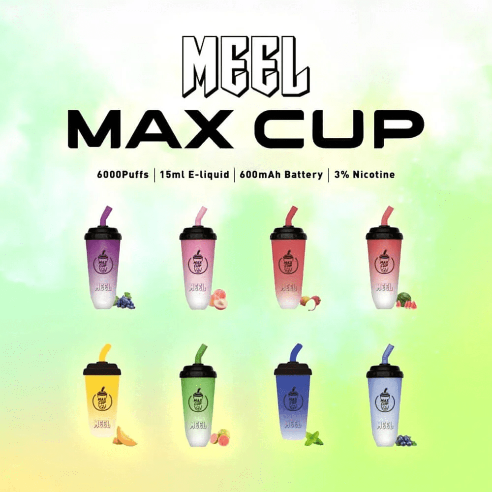 MEEL奶茶杯 6000 PUFFS 拋棄式電子煙