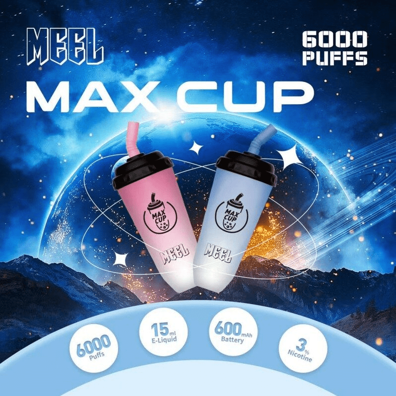 MEEL奶茶杯 6000 PUFFS 拋棄式電子煙