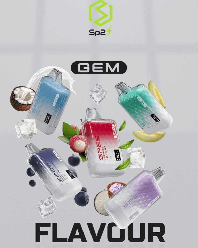 SP2S GEM 9000 PUFFS 拋棄式電子煙
