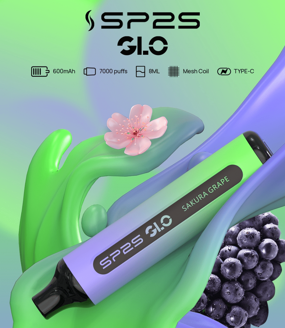 SP2S GLO 7000 Puffs一次性電子煙