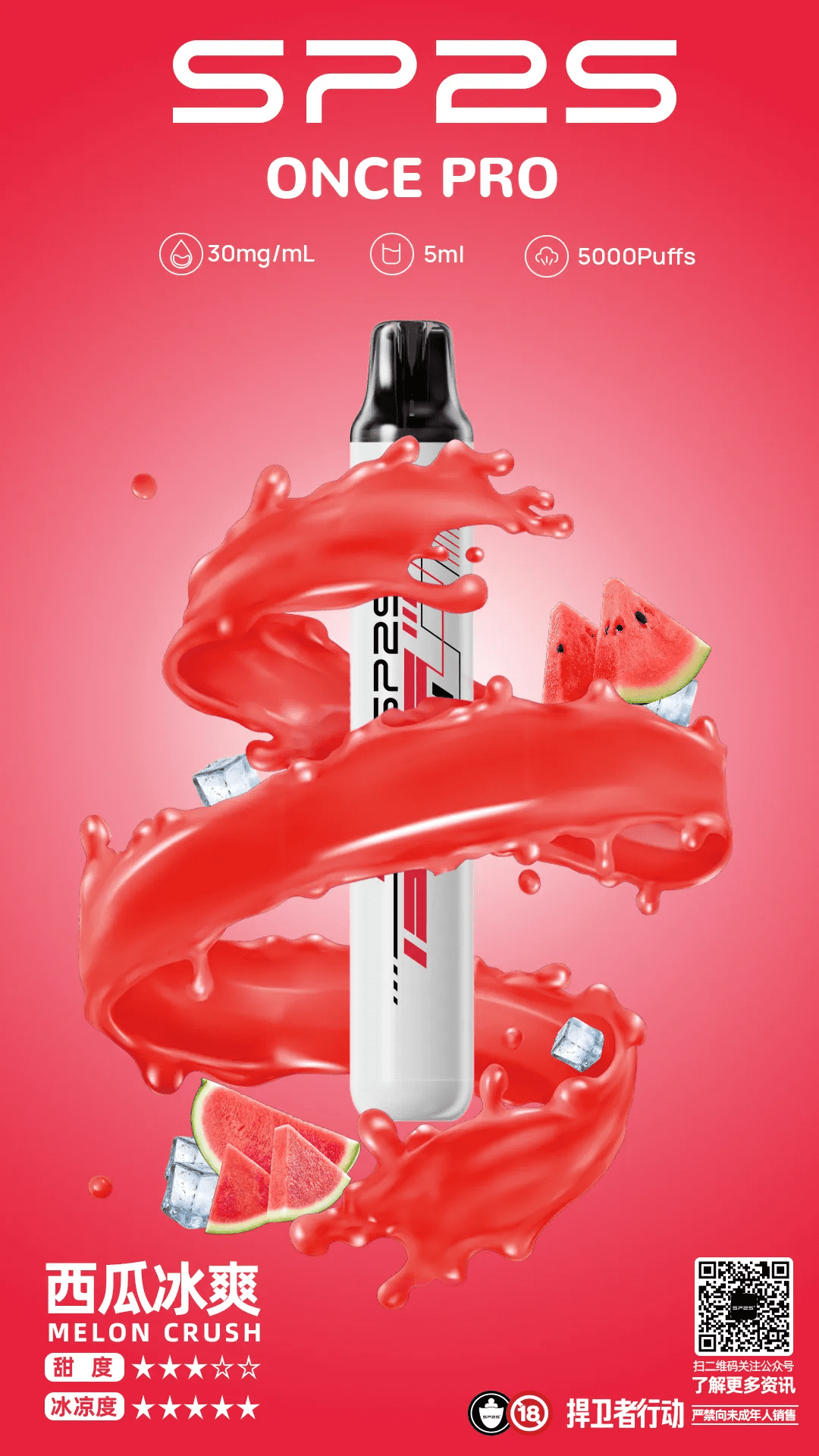 SP2S ONCE PRO 5000Puffs 