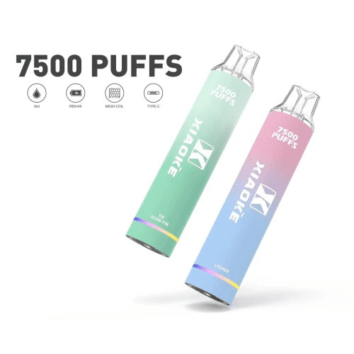 XIAOKE 7500 PUFFS 梟客棄式抛電子煙 60000口