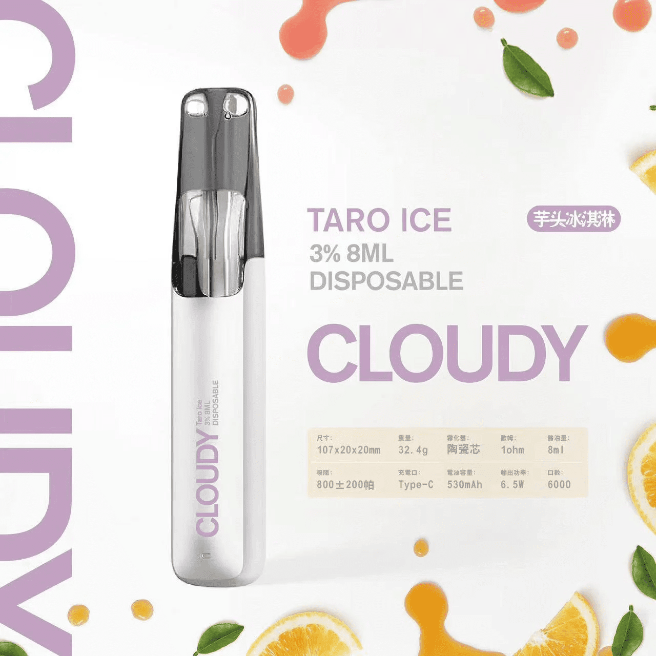 Cloudy鴨嘴獸 6000 Puffs