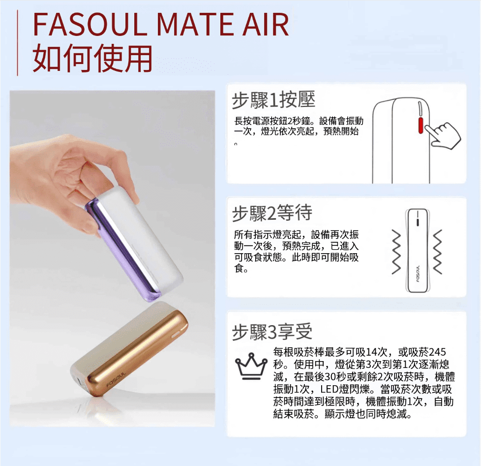 Fasoul Mate Air二回機