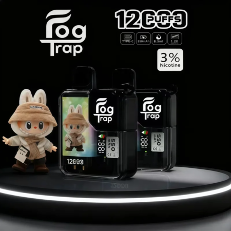 Fog Trap 拉布布蠟筆小新系列 12000 Puffs 拋棄式電子菸