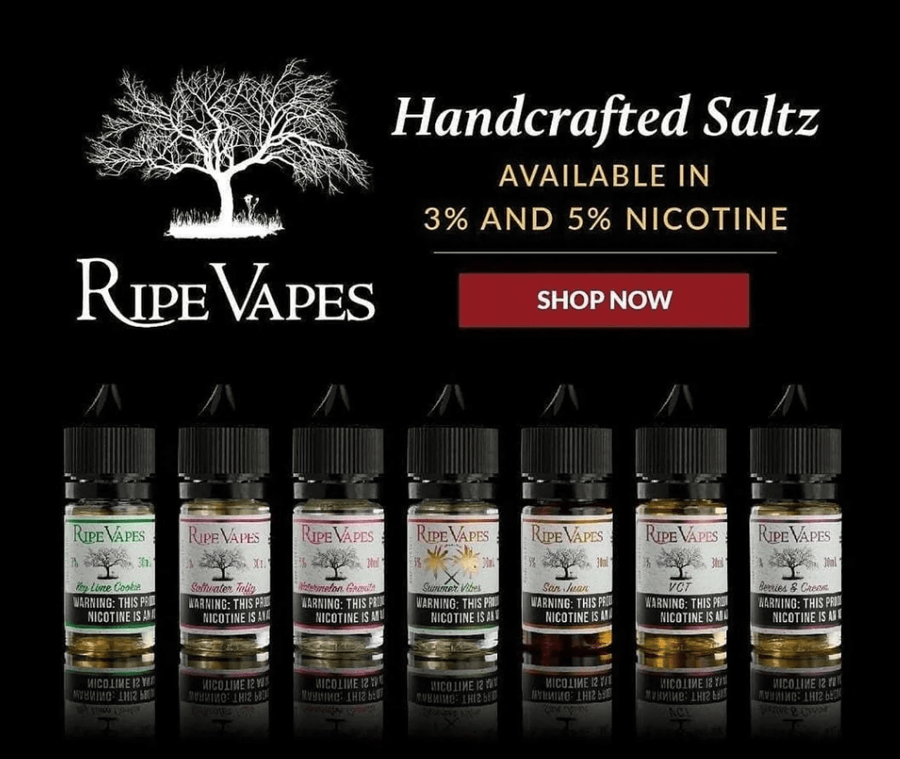 RIPE VAPES 生命之樹菸油