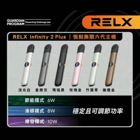Relx Infinity 2 Plus 悅刻六代電子煙主機