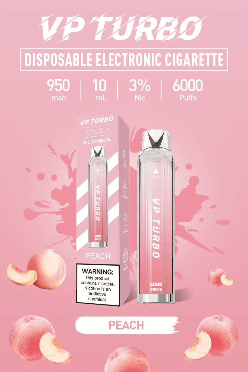 VP Turbo 6000 Puffs 拋棄式電子菸