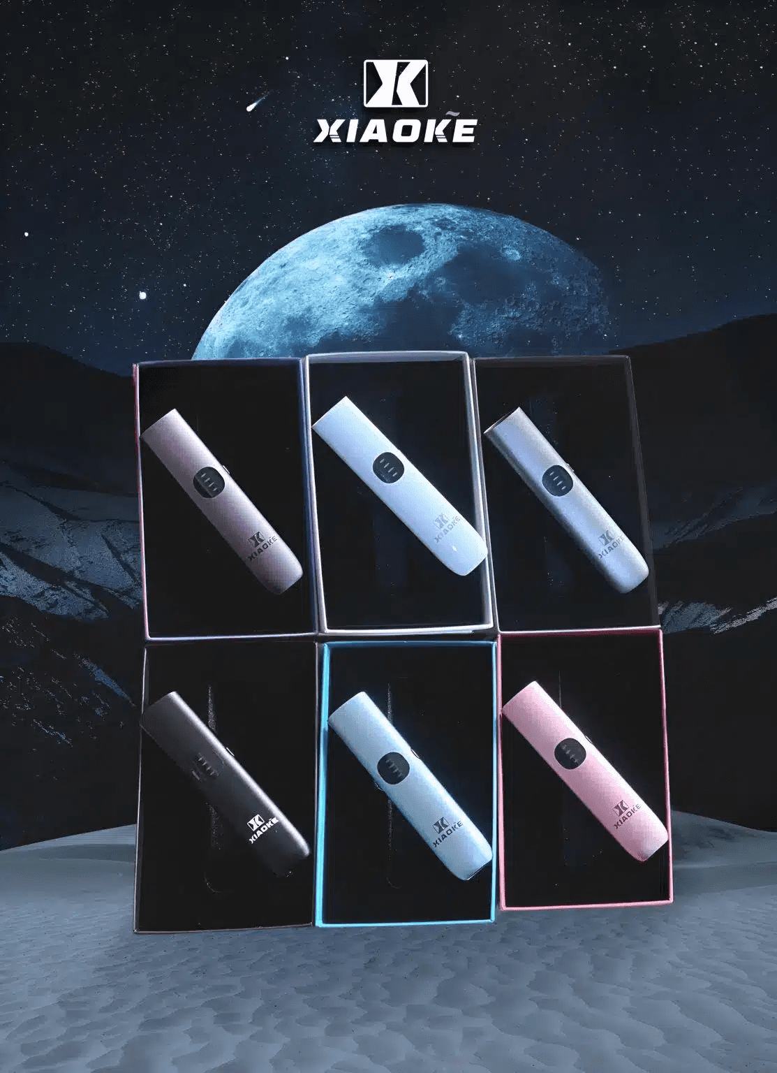 XIAOKE 六代 主機 梟客霧化桿