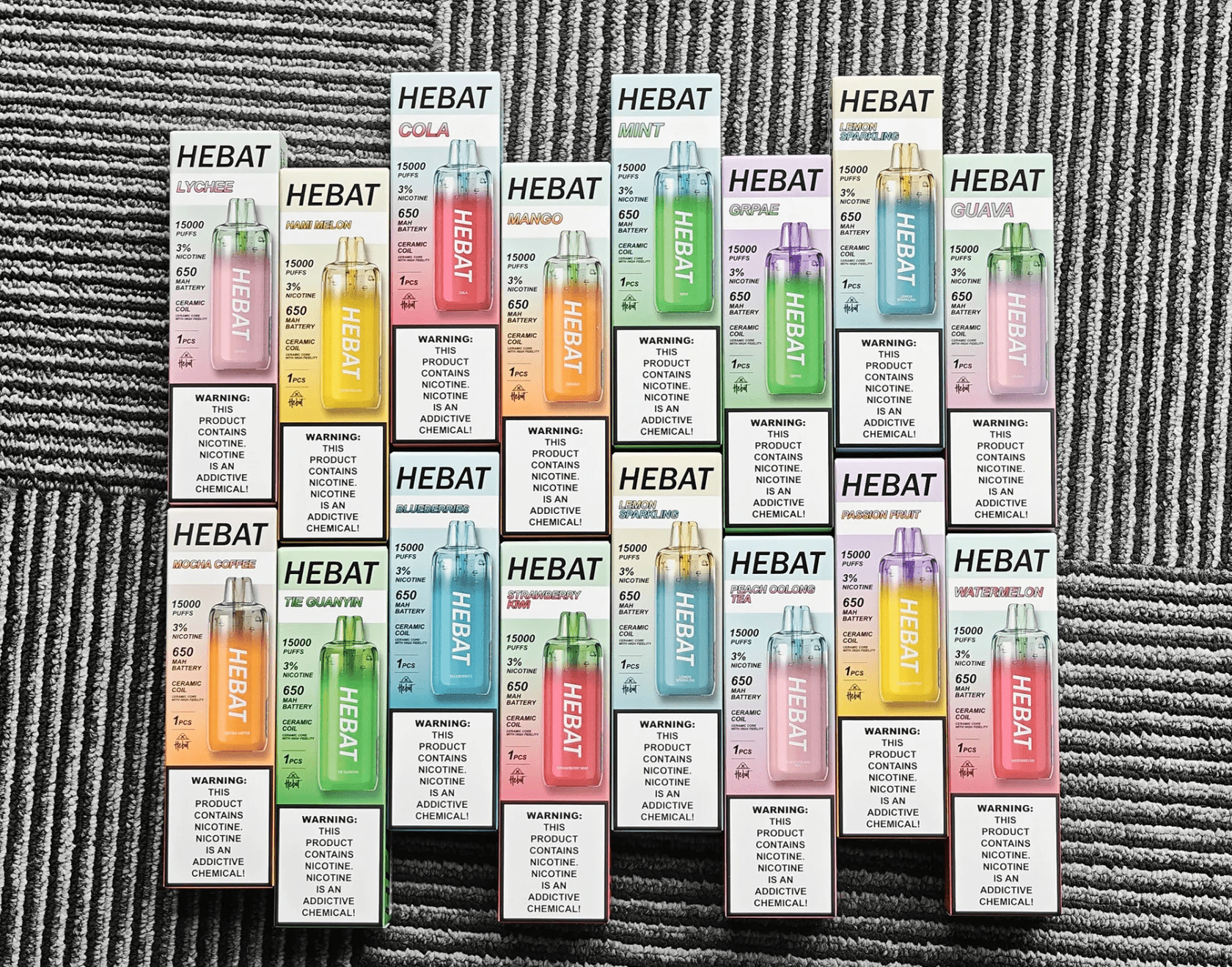 喜貝hebat 15000 puffs
