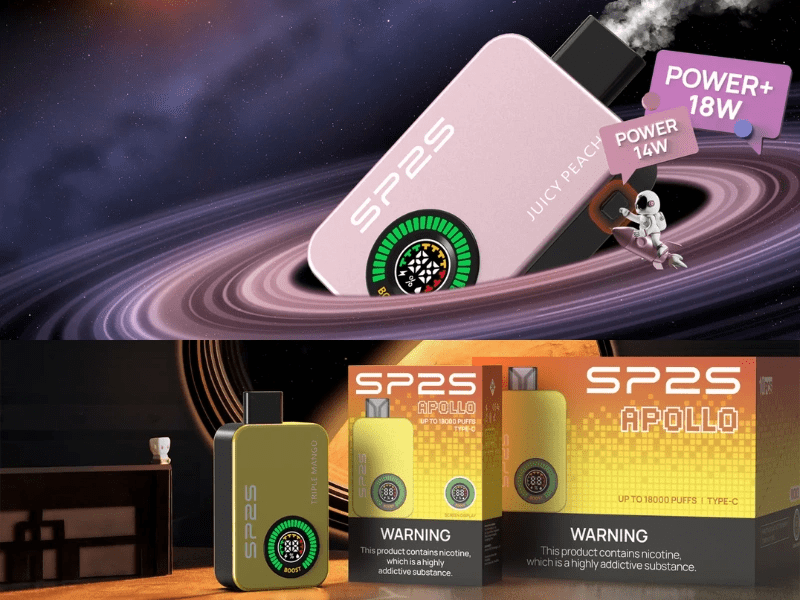 SP2S Apollo 12000口拋棄式電子煙