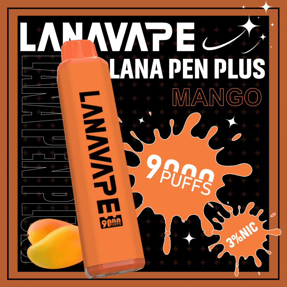 LANA PEN PLUS 9000 Puffs 拋棄式電子煙