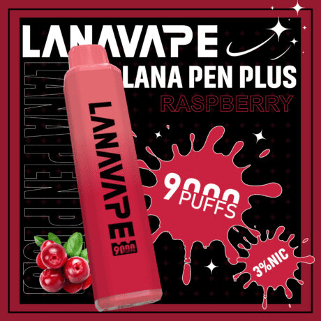 LANA PEN PLUS 9000 Puffs 拋棄式電子煙