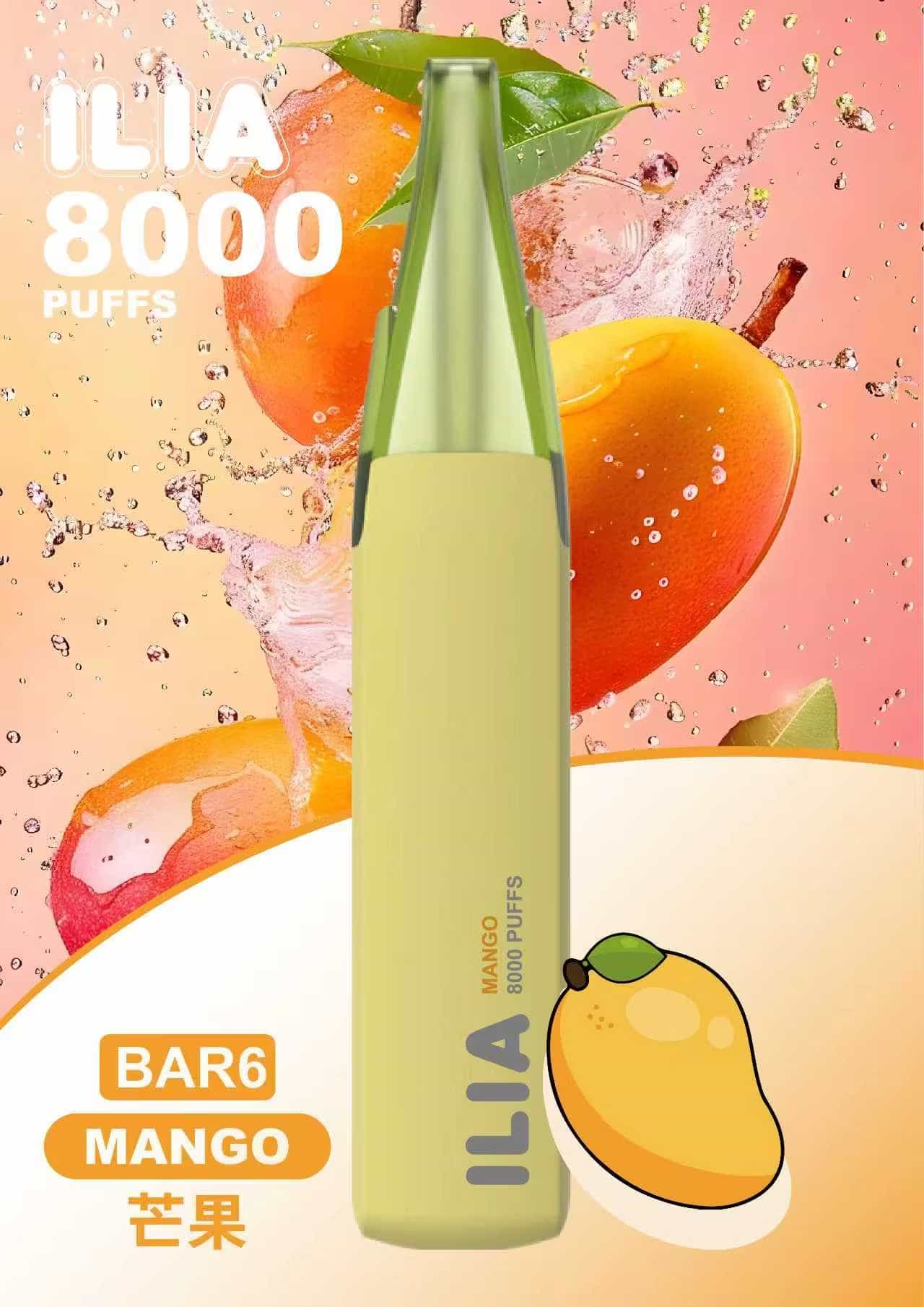 ILIA哩亞6代ILIA 8000 Puffs
