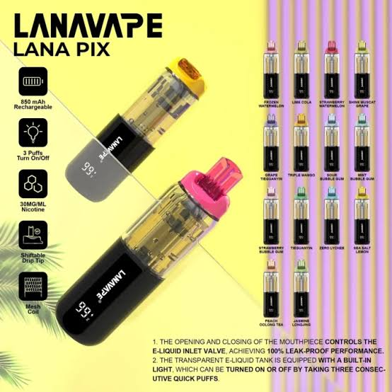 LANA PIX 20000口閃光彈