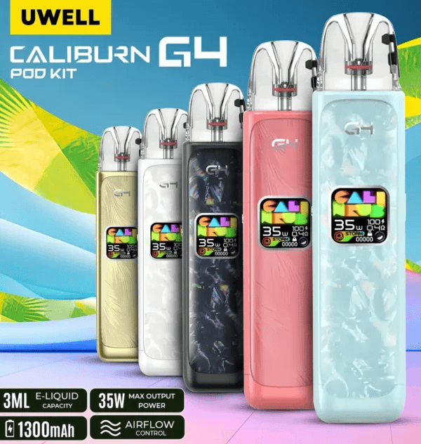 UWELL Caliburn G4 咖喱棒 注油主機套裝