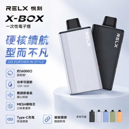 悅刻RELX Power Case X-BOX 16000口