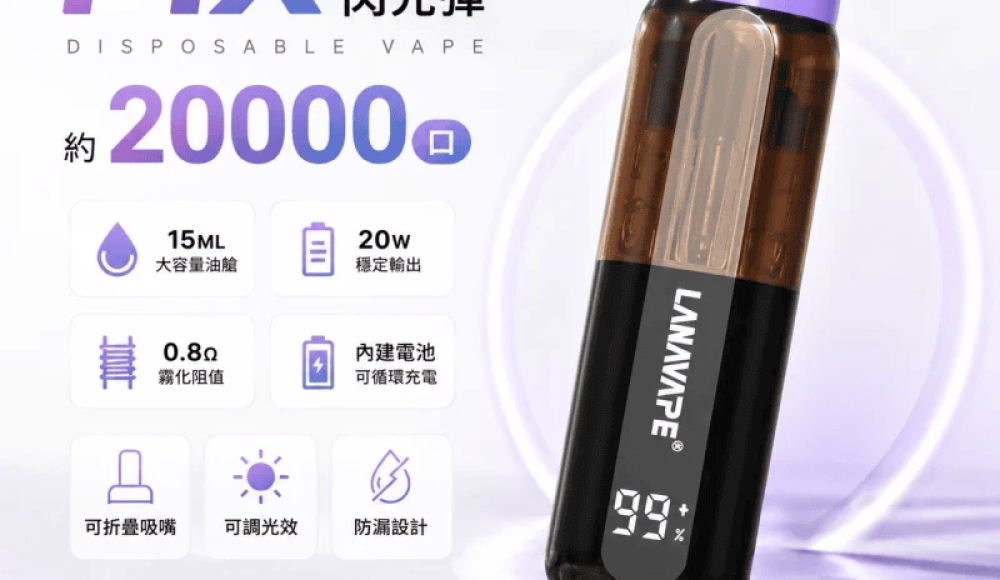 LANA PIX 20000口閃光彈